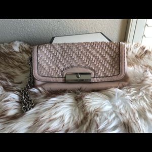Blush Coach Wristlet/Clutch